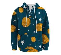 Men Halloween Outfit Printed Hoodies For Men Pumpkin Printed Sweatshirts Jack O Lantern Casual Pullover Outdoor Warm Sweatshirts Long Sleeved Casual Pullovers Drawstring Hooded Sweatshirt