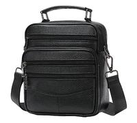 Men Handbags Cow Leather Business Bag Cowhide Briefcase Large Capacity Shoulder Bags Solid Soft Satchel Bags Crossbody Bag