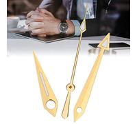 Men Hands Watch Replacement Needles, Watch Clock Step Movement Hour Minute Second Hands Watch Needles DIY Replacement or Repair Parts Fit for ETA2824 Movement(Gold)