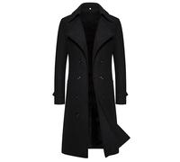 Men Hiking Jacket, Male Casual Warm Solid Fleece Jacket Stand Long Sleeve Zipper Fly Pocket Jacket Coat Down Men Coat Classic Vintage Trucker Jackets Casual Coat Warm Outerwear