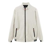Men Hiking Jacket - Men's Casual Solid Side Seam Pocket Jacket Stand Long Sleeve Zipper Button Fly Coat