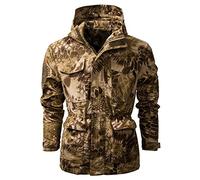 Men Hooded Jacket Regular Fit Autumn Winter Men Transition Jacket Military Drill Camouflage Men Outdoor Jackets Sport Casual Zipper Men Running Jacket