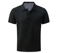 Men Ice Silk Polo Shirts Sale Clearance, Mesh Solid Quick Dry Golf Polo Shirts, Simple Business Formal Polos Shirt, Summer Cool Breathable Polos Shirt, Casual Lapel Work Tee for Any Occasion Black