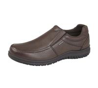 Men IMAC Brown Grain Leather Twin Gusset Casual PU Sole