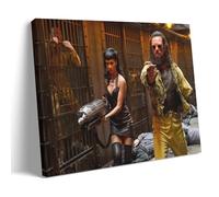 Men in Black Classic Movie Boris The Beast And His Girlfriend Escape from Prison Poster Decorative Painting Canvas Wall Posters And Art Picture Print Modern Family Bedroom Decor Posters 24x36inch(60x9