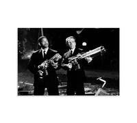 Men in Black The Iconic Scene from The Classic Movie Where Agents J And K Are Holding Energy Guns Poster Decorative Painting Canvas Wall Posters And Art Picture Print Modern Family Bedroom Decor Poste