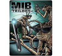 Men In Black Trilogy Steelbook 4k Ultra HD UK Exclusive Limited Edition Includes 2D version + digital download Steelbook Blu-ray Region Free