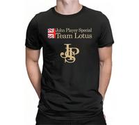 Men JPS John Player Special Team T Shirt Cotton Tops Hipster Short Sleeve Crewneck Tee Shirt Plus Size T-Shirts Black