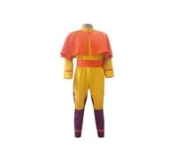 (Men-L) Avatar The Last Airbender Aang full set of cosplay costumes