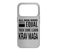 MEN LEARN KRAV MAGA Israel Self Defense Fighter Statement Case for iPhone 17 Pro
