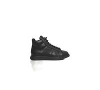 Men Leather HighTop Sneakers- Black Cerruti 1881 Black 5