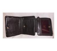 men leather trifoid wallet purse brown luxury