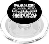 Men Lie So Much PopSockets PopGrip for MagSafe