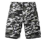 Men Linen Shorts,Men'S Cargo Shorts Plus Size Outdoor Loose Fit Pocket Casual Mid Length Shorts For Sports And Recreation
