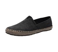 Men Low Top Slip On Shoes,Canvas Shoes for Men,Men's Classic Loafer Flat,Casual and Lightweight,Suitable for Going to Work,Driving and Other Occasions Black
