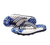 Men Massage Flip Flops Non Slip Rubber Outsole EVA Thong Sandals Lightweight Summer Beach Pool Outdoor Walking Casual Slide Shoes(RoyalBlue,9 UK)