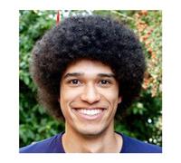 Men Natural African American Hair Bangs Wig Disco Costume Synthetic Afro Black Men Wigs Curly Big Short Haircuts Fluffy Hair Topper