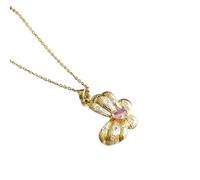 men necklace chain friendship Butterfly Shiny Zircon Necklace For Women Delicate Luxury Elegant Choker Jewelry Gifts Wholesale gift