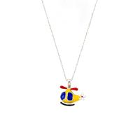 men necklace chain friendship Drop Oil Helicopter Necklace For Women Men Boys Fashion Hip hop Personality Jewelry Gift Wholesale gift