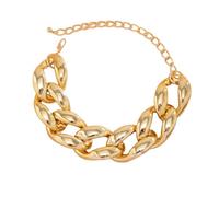 men necklace chain friendship Exaggerated Big Thick Chain Short Choker Necklace for Women Trendy Statement Collar on the Neck Accessories 2024 Fashion Jewelry gift