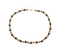 men necklace chain friendship Stone and Wood Beaded Short Choker Necklace for Men Trendy Small Beads Collar 2023 Fashion Jewelry on Neck Accessories Male Gift gift