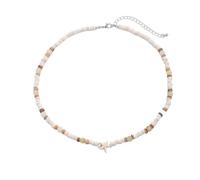 men necklace chain friendship Summer Coconut-husk Wood Beads Starfish Choker Necklace for Men Bohemian Natural Stone Beaded Clavicle Chain Male Street Jewelry gift