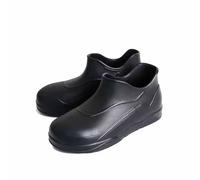 Men Non Slip Work Shoes, Lightweight Food Service Waterproof Kitchen Chef Shoes for Men, Comfortable Safety Work Shoes, Nursing Nurse Shoes(8) Black