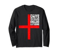 Men Of Culture Unite Lord Christs Kingdom England St George Long Sleeve T-Shirt
