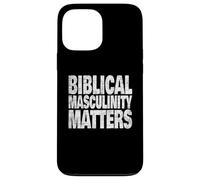 Men Of Faith Biblical Leadership Traditional Masculine Role Case for iPhone 13 Pro Max