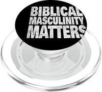 Men Of Faith Biblical Leadership Traditional Masculine Role PopSockets PopGrip for MagSafe