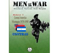 Men of War: Central America - CONTRAS: Solitaire Tactical Book Wargame