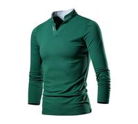 Men Oversized T Shirts Clearance Stand Collar Solid Color Long Sleeved V Neck Tops Casual Sports Slim Shirt Outdoor Gym Workout Training Clothing Durable Breathable Sweatshirts M-7XL Today's Deals