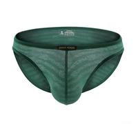Men Pouch Briefs Breathable Thin Solid Underpants Penises Bag Underwear