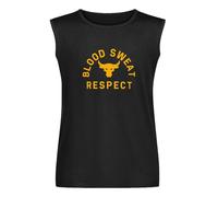 Men Project Rock Blood Sweat Respect Graphic Tshirt Male Fashion Casual Tops Hombre Summer Tees Vest for Men Size 3XL