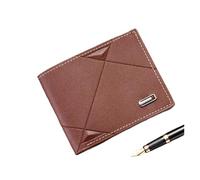 Men Purse Black Coin Wallet Male Business Cards Holder Pu Leather Multiple Slot Casual Large Capacity