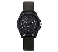 Men Quartz Leather Strap Watch Analog Quartz Wrist Watch Alloy Case Digital Dial Watch Casual Dress Watches Elegant Men Business Wristwatch Large Number Watches for Women (GY, One Size)
