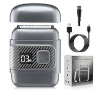 Men Reciprocating Shaver Electric Reciprocating Cordless Beard Trimmer Triple Head for Men