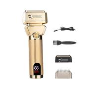 Men Reciprocating Shaver Electric Shaver Reciprocating Shaver Cordless Beard Trimmer Electric Shaver with LCD Display LCD Display Beard Trimmer