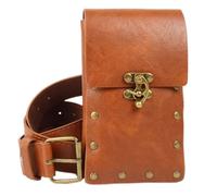 Men Renaissances Costume Halloween Medieval Pirate Belt Pouches Fannys Pack Vikinges Costume Accessories for Cosplay