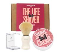 Men Rock The Life Shaver Black Pomegranate Beard Kit