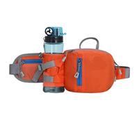 Men Running Waist Bag Shoulder Sling Bag Outdoor Sport Hiking Phone Pouch Women City Running Fitness Cycling Nylon Belt Bags for Men(B-Orange)
