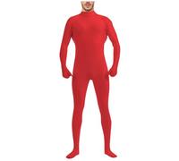 Men‘s 1-piece Costume Without Hood Full Body Spandex Unitard Second Skin Body Suit Fancy Dress Comfy