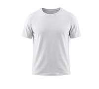Men’s 100% Cotton T-Shirt - Premium Soft Breathable Summer Short Sleeve Tee, Regular Fit Plain Basic Casual Crewneck Undershirt, Lightweight Daily Wear Top (S-XL) White