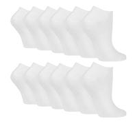 Men’s 6/12 Pairs Cotton Low Cut Ankle Socks - Black/Grey/ White Trainer Socks | Indoor/Outdoor Sports, Athletic Wear & Everyday Casual | Soft, Durable & Quick Drying | Trainer Socks Mens 6-11