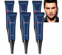 Men’s Awaken Peptide Lifting Eye Gel, Cool & Tender Firming Cream for Anti-Aging | Reduces Eye Bags, Wrinkles & Puffiness | Dark Circle Treatment | Sensitive Skin Repair (6PCS)