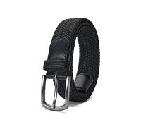 Men’s Belt, Elastic Braided Belt, Stretch Woven Casual Belt 1 3/8", With Gif Box.