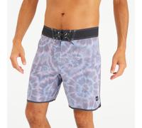 Men’s Boardshorts Surf 500 18" Long - Tye & Van Black
