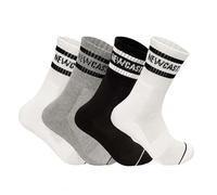 Men’s Boys Cushioned Cotton Blend Crew Socks Inspired by Man United, Man City, Newcastle & Liverpool, Soft Everyday Comfort, Multipack of 3, 6, or 12 Pairs Sizes 6-11