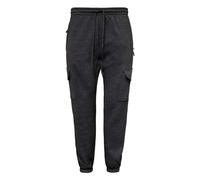 Men’s Cargo Trousers Jogging Bottoms Cargo Workout Casual Joggers Sweatpants Sports Bottoms with Pockets Work Pants Elastic Waist Style Regular Fit (UK, Alpha, M, Regular, Regular, Charcoal Grey)