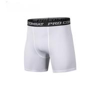 Men’s Compression Shorts, Quick Dry Base Layer Tight Undershorts for Cycling, Breathable Athletic Workout Underwear Pants with Waistband, Stretchy Tights Leggings for Basketball Training Running